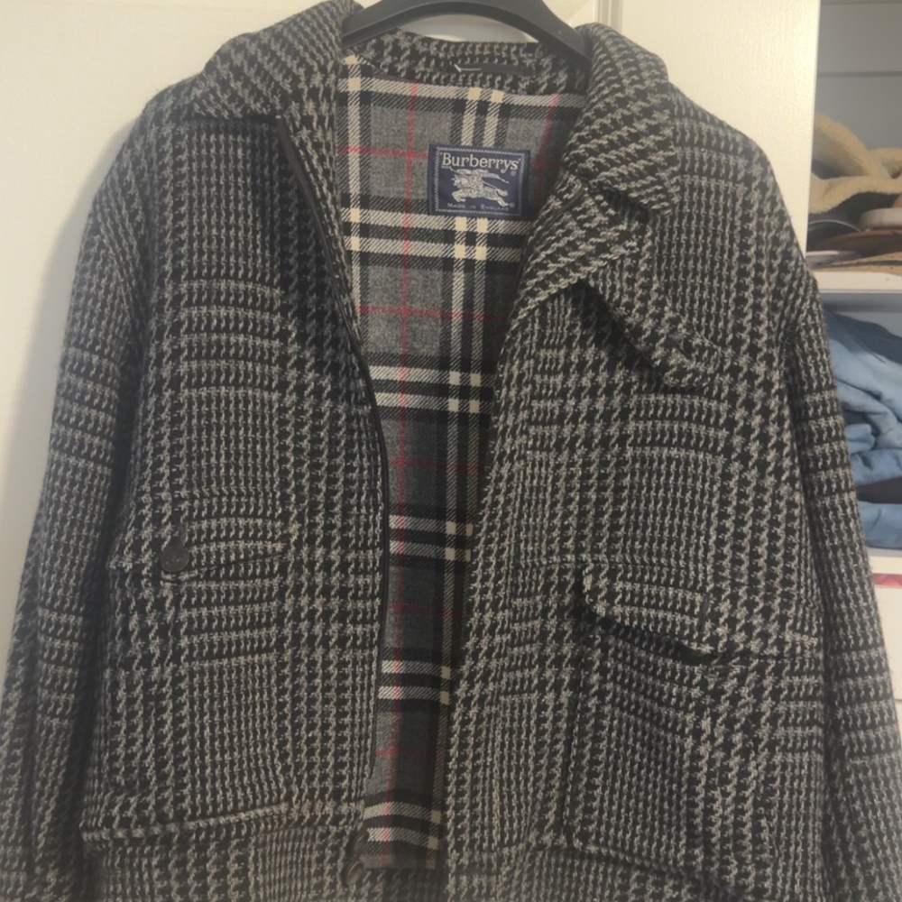 Vintage Burberry bomber jacket